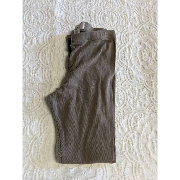 Peek girls sz. 8 khaki ribbed legging pants. Soft, great shape - Picture 6 of 9